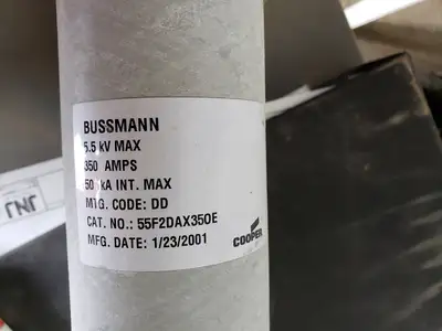 USED 2001 BUSSMANN 55F2DAX350