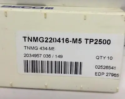Used SECO TNMG220416-M5 Misc Electrical & Power Parts Ohio US | Surplus Asset Holdings #1233875