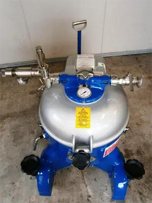 IMMA Super self-cleaning wine clarifier, 316SS.
