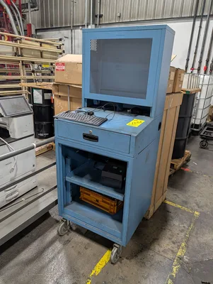 (3) Portable Computer Cabinets W/ Contents