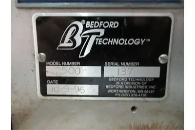 Bedford Tech 2500 bag sealer w/ switch control box