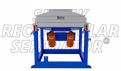 1,270mm X 2,540mm S/S New Single Deck Rectangular Sieve RBLS 50 100
