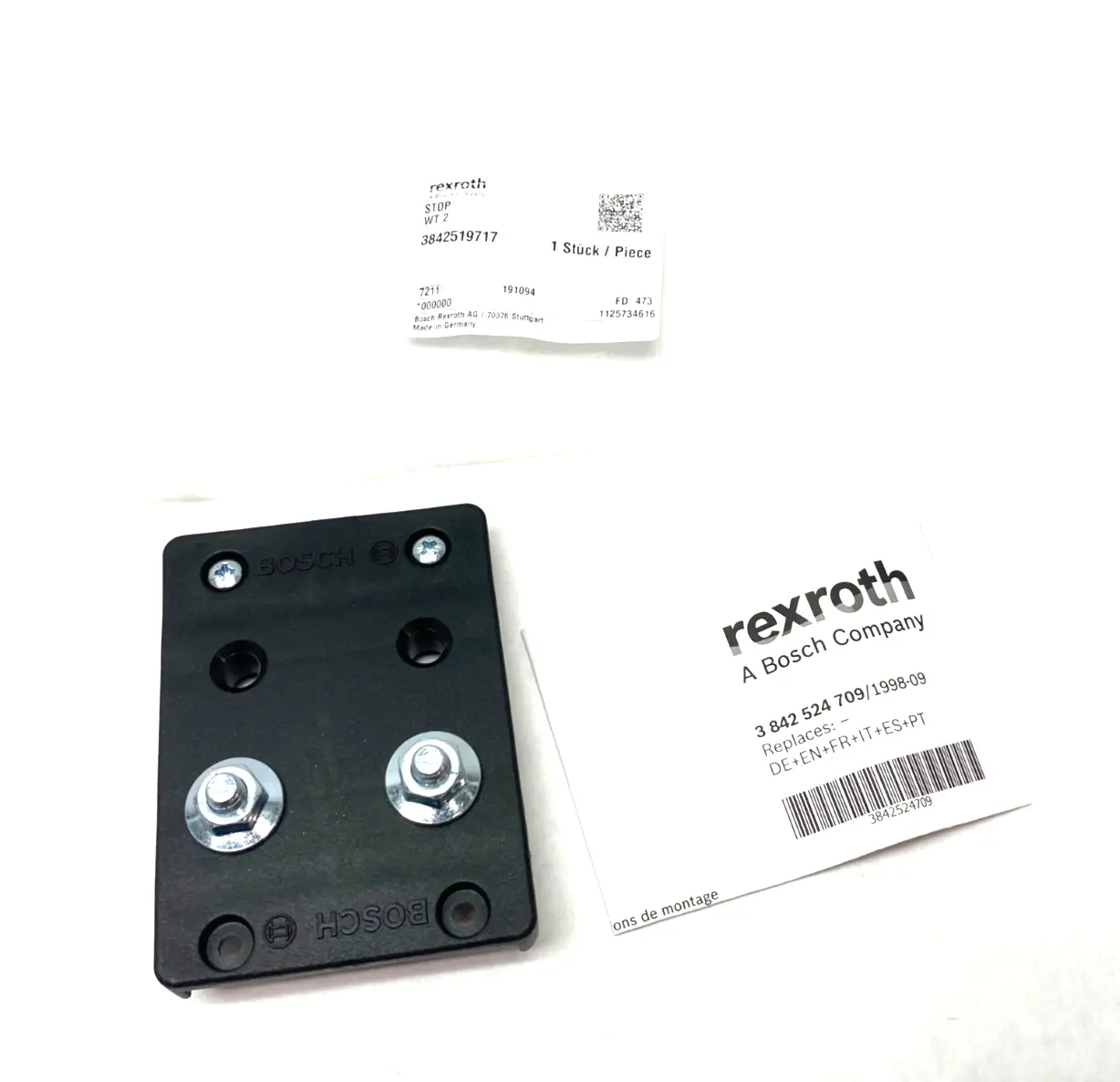 USED BOSCH REXROTH STOP MODULE WT 2
