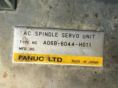 USED FANUC FANUC AC SPINDLE SERVO UNIT A06B-6044-H011