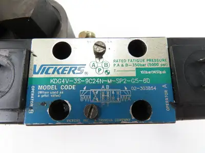 929500 Hydraulic Solenoid Control Valve & Manifold From N40 XMR Forklift