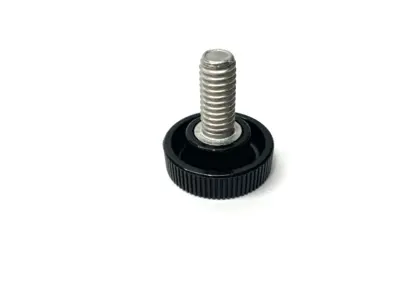 USED SHEAR-LOC THUMB SCREW KNOB 5/16" THREAD 1" DIA. KNOB LOT OF 4