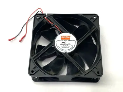 Used Dayton Axial Fan 138 CFM 24V .383A 9.2W Electronic Component Fans Michigan US | Maverick Industrial Sales #1394408