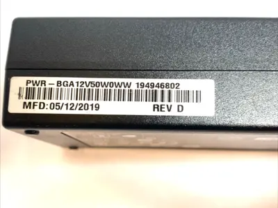Used Zebra Power Supply Brick AC/DC, 2V 50W, REV. D AC/DC Power Supplies Michigan US | Maverick Industrial Sales #1395284