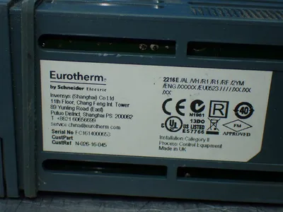 Used EUROTHERM 2216E/AL/VH/R1/R1/RF/2YM/ENG/XXXXX/EU0523 Temperature Controls Ohio US | HGR 24 #802931