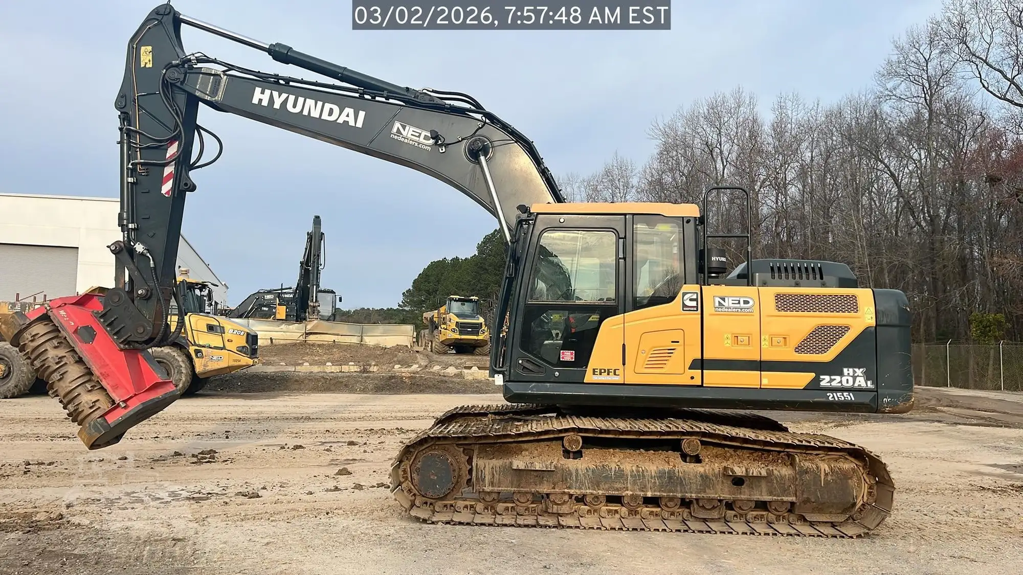 Used 2023 HYUNDAI HX220AL Crawler Excavators South Carolina US | National Equipment Dealers #1422422