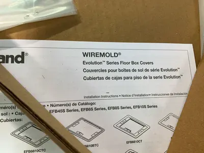 New | in-Stock WIREMOLD EFB6810BTCAA Misc Electrical & Power Parts Ohio US | HGR 24 #1292024