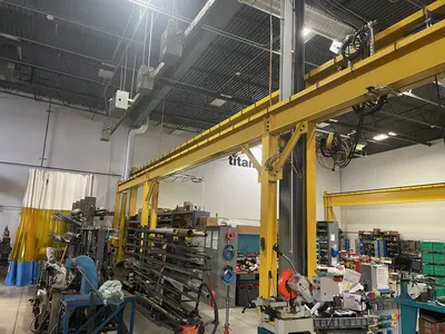 Used OMH (2) 5 TON BRIDGE CRANES WITH RAILS AND SUPPORTS. Bridge & Overhead Cranes Wisconsin US | Miedema Asset Management Group #1390016