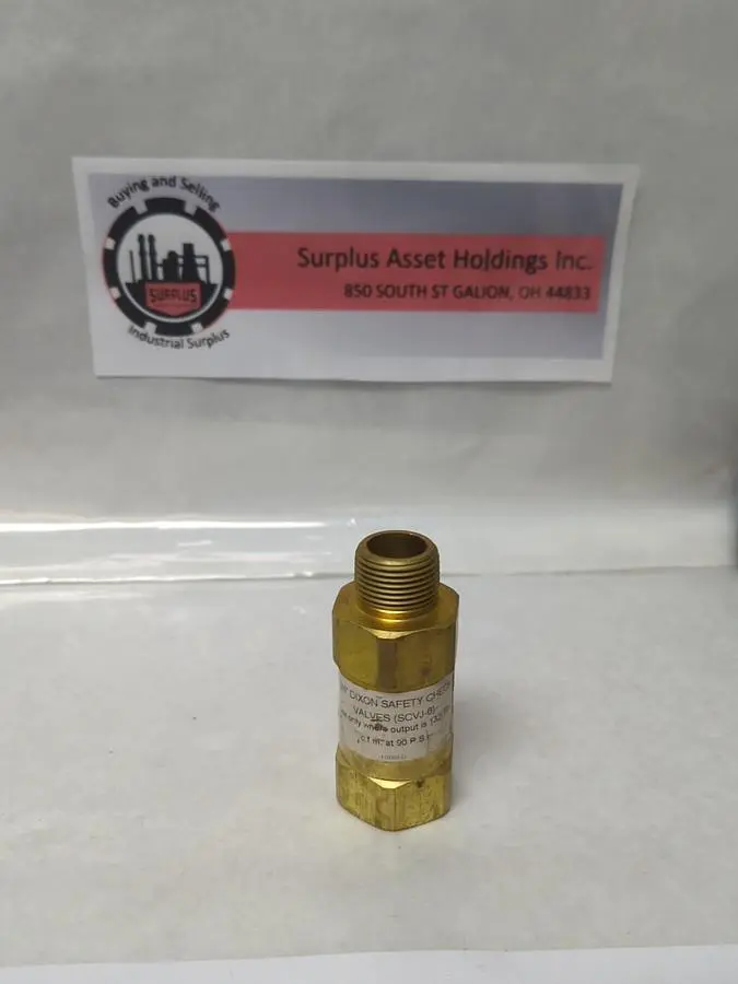New | in-Stock DIXON PCC-SC6 Pump & Valve Parts Ohio US | Surplus Asset Holdings #1234409