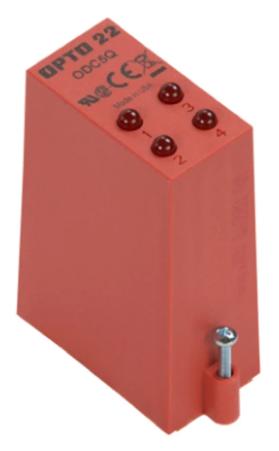 Opto 22 ODC5Q Quad Pak 4-Channel DC Output 5-60 VDC, 5 VDC Logic [Refurbished]