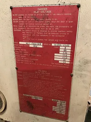 USED 2003 AIDA NC1-600(2)E
