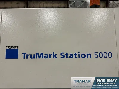 Used 2008 TRUMPF TRUMARK STATION 5000 Laser Markers Michigan US | Tramar Industries #1314587