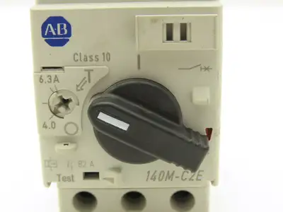 Allen Bradley 140M-C2E-B63 Circuit Breaker Motor Protection 4-6.3A Lot of 4