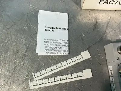 Used 2017 ALLENBRADLEY 1732E16CFGM12 PLC Input & Output Ohio US | HGR 24 #1357293