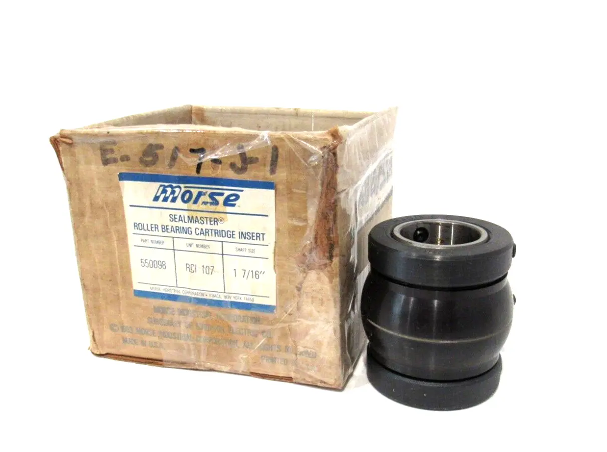 NEW MORSE 550098 INSERT ROLLER BEARING 1-7/16"