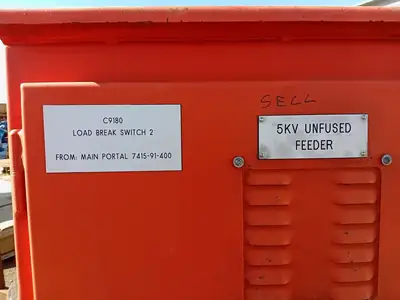 4.16 kV 600 Amp Load Break Switch