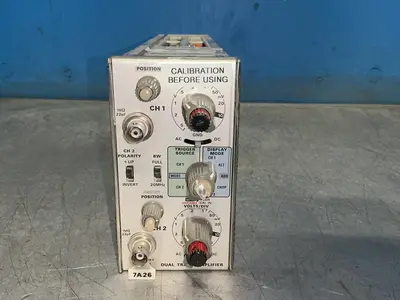 Used TEKTRONIX 7A26 Oscilloscope Accessories Ohio US | HGR 24 #1463414