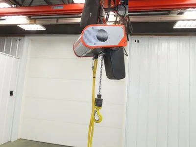 Kone Cranes 1/4 Ton Electric Chain Hoist 16' Lift 16/5 FPM 2 Speed 460 Volt 3PH