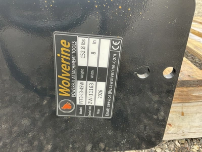 Used WOLVERINE PFF3-13-45W PALLET FORK FRAME 3 Pallet Forks Michigan US | Miedema Asset Management Group #1468669