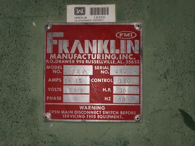 USED FRANKLIN W570