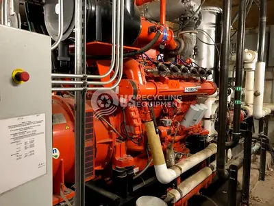 USED GUASCOR MGG-712 NATURAL GAS GENERATOR