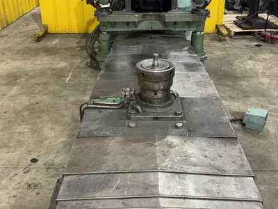 1/2" X 13' BOLDRINI MODEL #RIB0-13-HY HYDRAULIC HEAD FLANGER & DISHING MACHINE: STOCK #23190