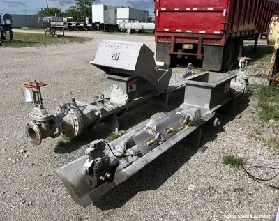 Used  Olson / V-RAM Double By-Products Pumping System | 5,000 lbs/hr | Dual 50 HP Hydraul