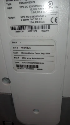 USED LENZE E94AMHE0074