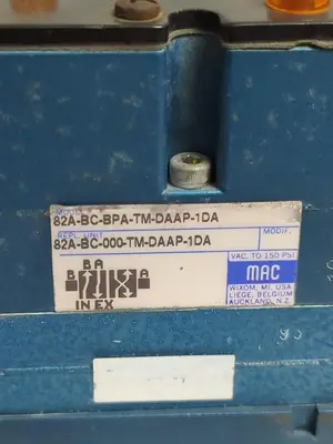 Used MAC VALVES 82A-BC-BPA-TM-DAAP-1DA/82A-BC-000-TM-DAAP-1DA Solenoid Valves Ohio US | Surplus Asset Holdings #1238717