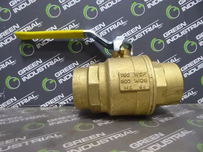 Parker MS-68 2 inch Brass Valve 600 WOG New