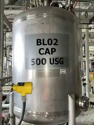 450 gal stainless steel tank