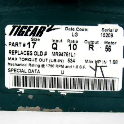 USED DODGE TIGEAR 17Q10R56