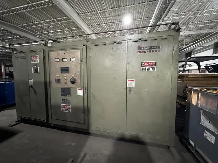 Used 2000 INDUCTOTHERM 1500 KW VIP POWER MELT 1500-06CR  POWER SUPPLY Parts (Furnace) | World Equipment and Machine Sales #394499
