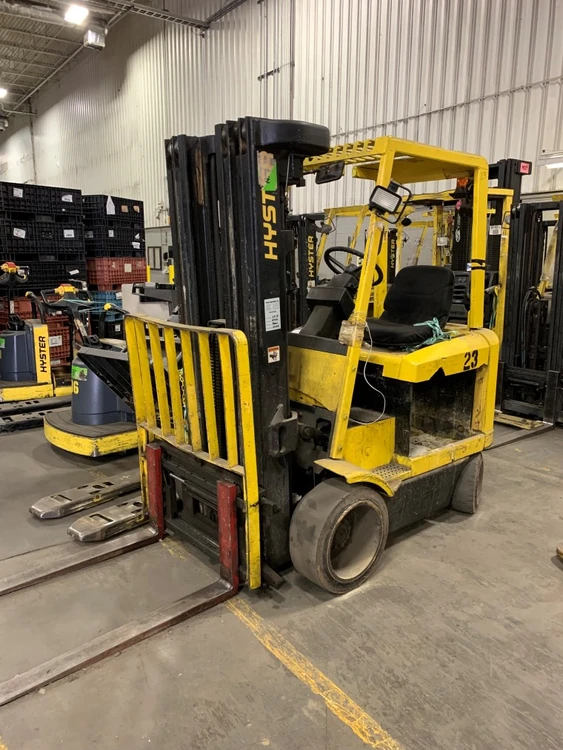 Used HYSTER E50XM-27 4-Wheel Sit down Electric Counterbalance Forklifts Alabama US | Transamerican Equipment Company #709060