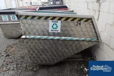 N/A 3 Cu Yard Self Dumping Hopper, S/S