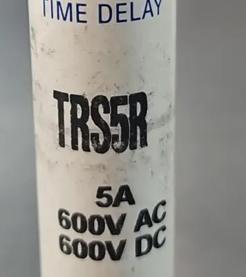 Ferraz Shawmut TRS5R Fuse 5A 600V Time Delay Loc4D10