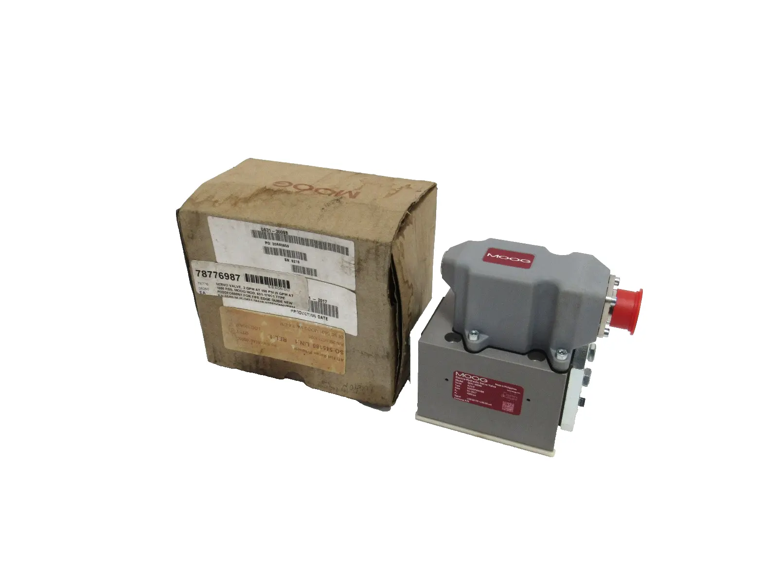 NEW MOOG G631-3009B SERVO VALVE G6313009B