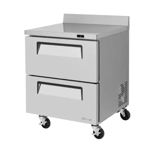 Turbo Air TWF-28SD-D2-N 27 1/2" W Worktop Freezer w/ (1) Section & (2) Drawers, 115v