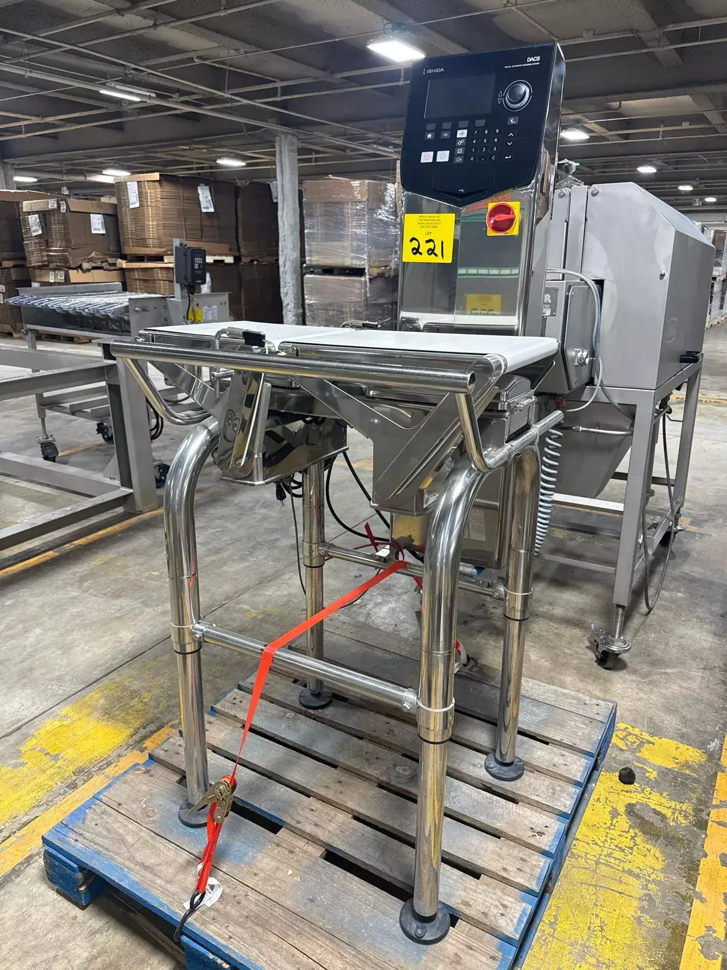 Used 2022 Ishida DACS-GN-S015-34/CR-I-S Scales Illinois US | M&M Equipment Corp. #1268672