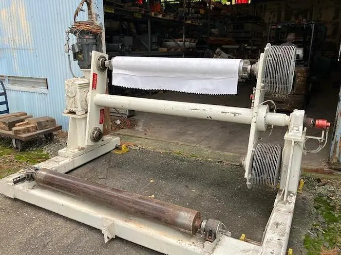 Used 60" WIDE TURRET UNWIND _UNKNOWN_ Winding and Unwinding | Paper Converting Equipment #395890