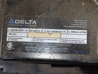USED DELTA POWER EQUIPMENT CORPORATION 50723 T2