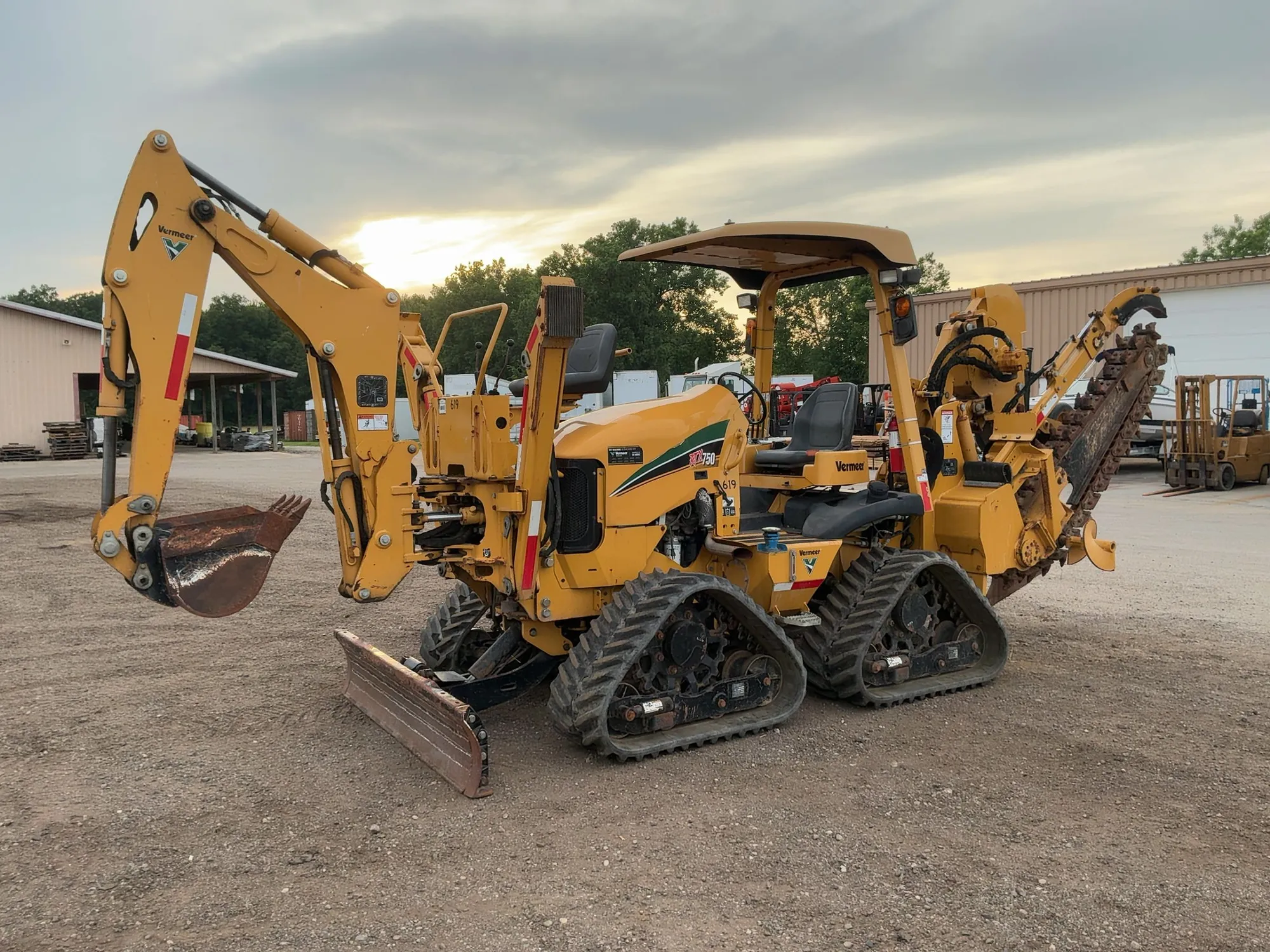 Used 2018 VERMEER RTX750 Trenchers Michigan US | Miedema Asset Management Group #1300306