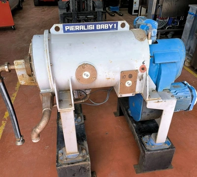 Pieralisi Baby 1 decanter centrifuge, SS.