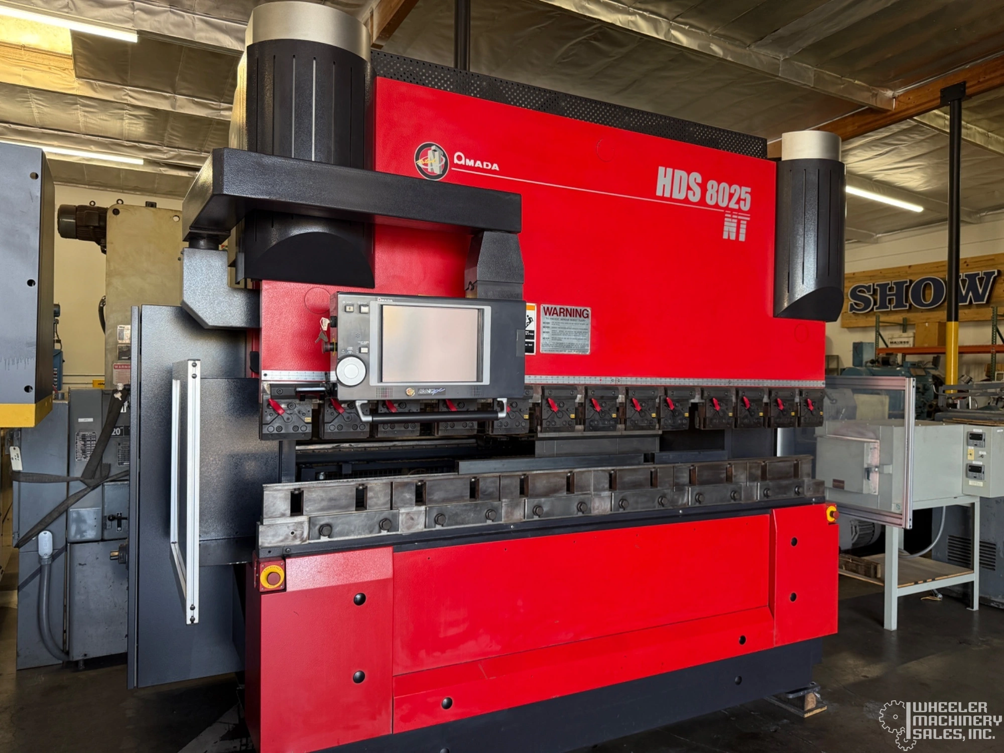 2008 Amada HDS 8025NT Servo-Hydraulic Press Brake #8158 #2