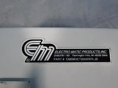 NEW ELECTROMATIC PRODUCTS INC EMBM3ET200XRFKJB