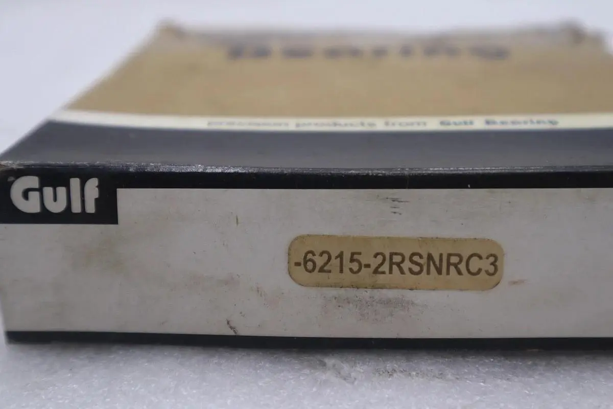 6215-2RSNRC3 BALL BEARING ID 75MM OD 130MM SNAP RING GROOVE STOCK B-1062